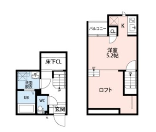 CB指扇ルルの物件間取画像